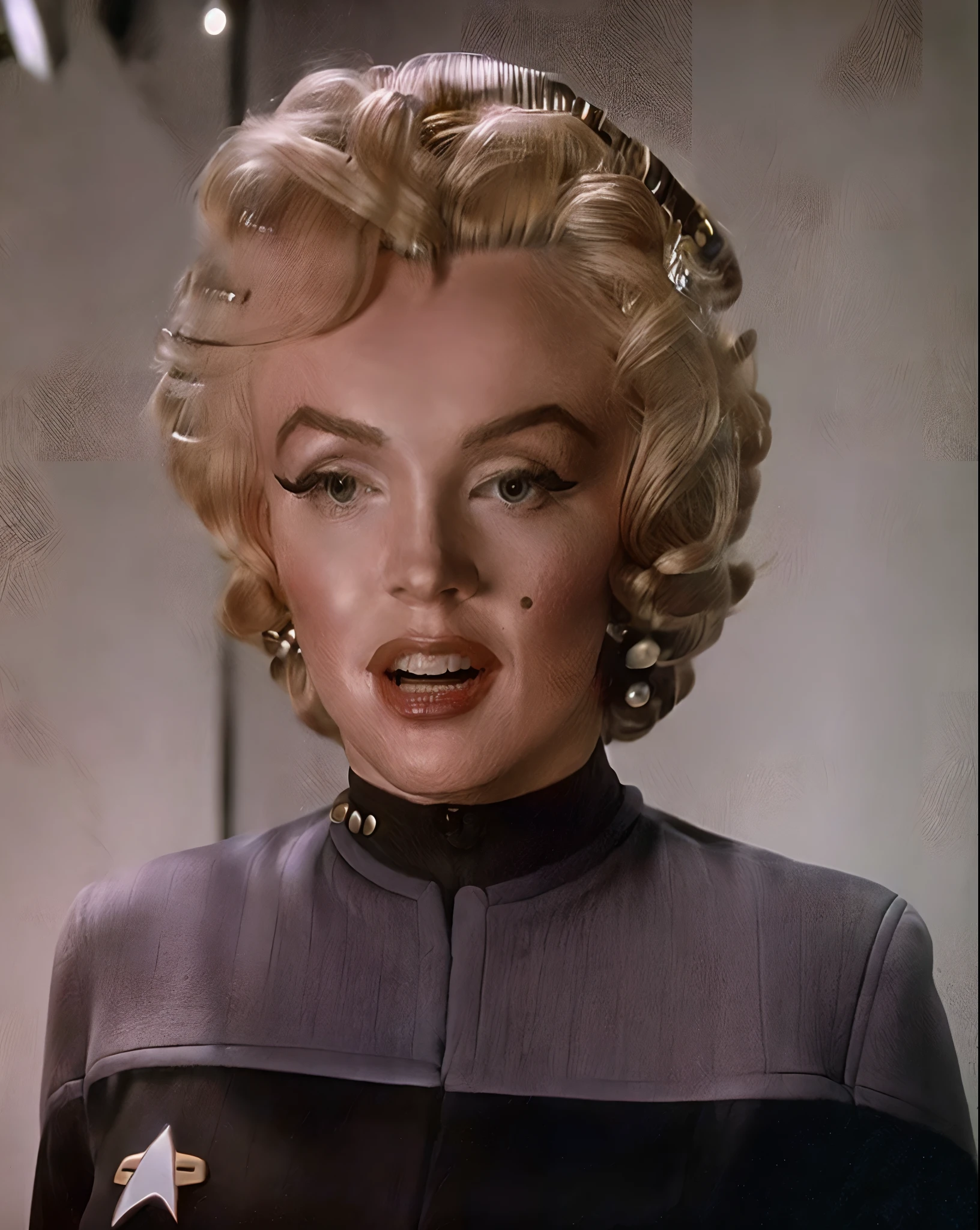 marilynmonroe Best quality, masterpiece, ultra high res, (photorealistic:1.4), 1girl
ds9st uniform