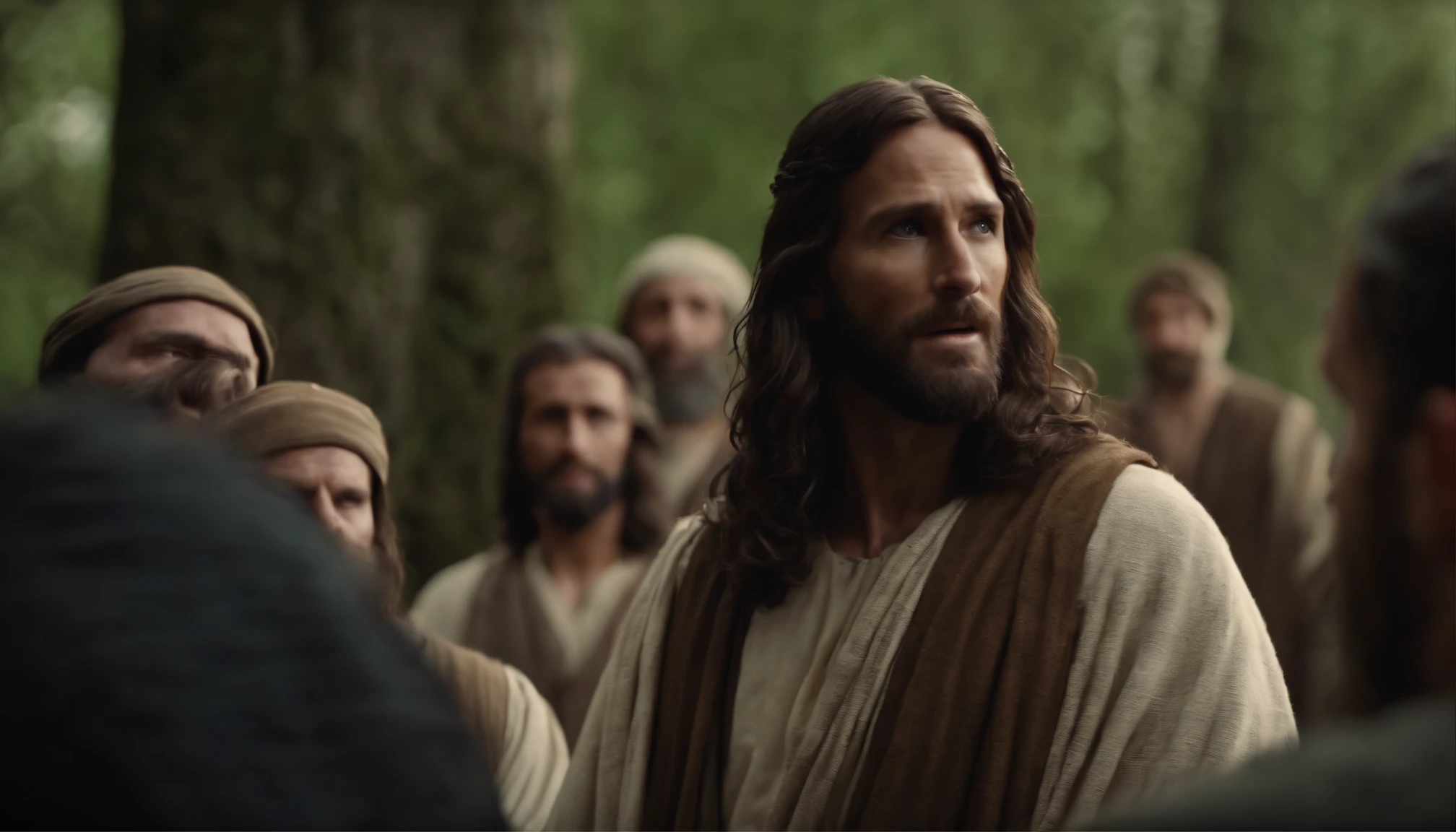 Jesus Christ speaks to His disciples