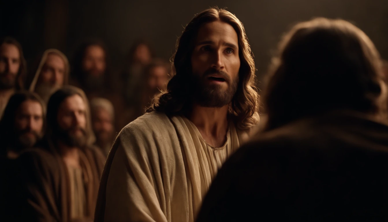 Jesus Christ speaks to His disciples