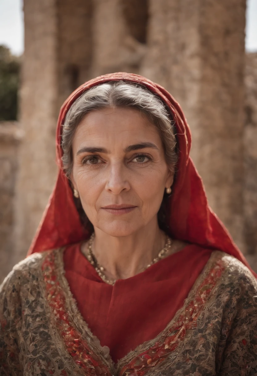 Cagliari, Sardinia, Sardinian folklore, portrait of Sardinian woman, high detail