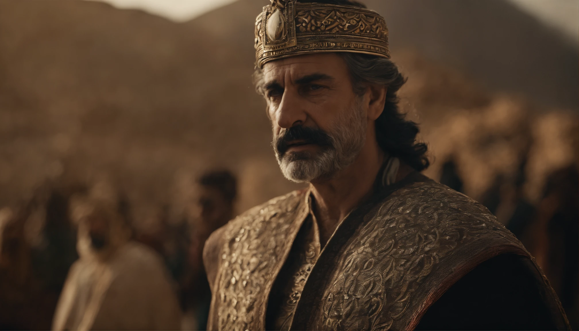 retrato de Ciro, the king of Persia in ancient times