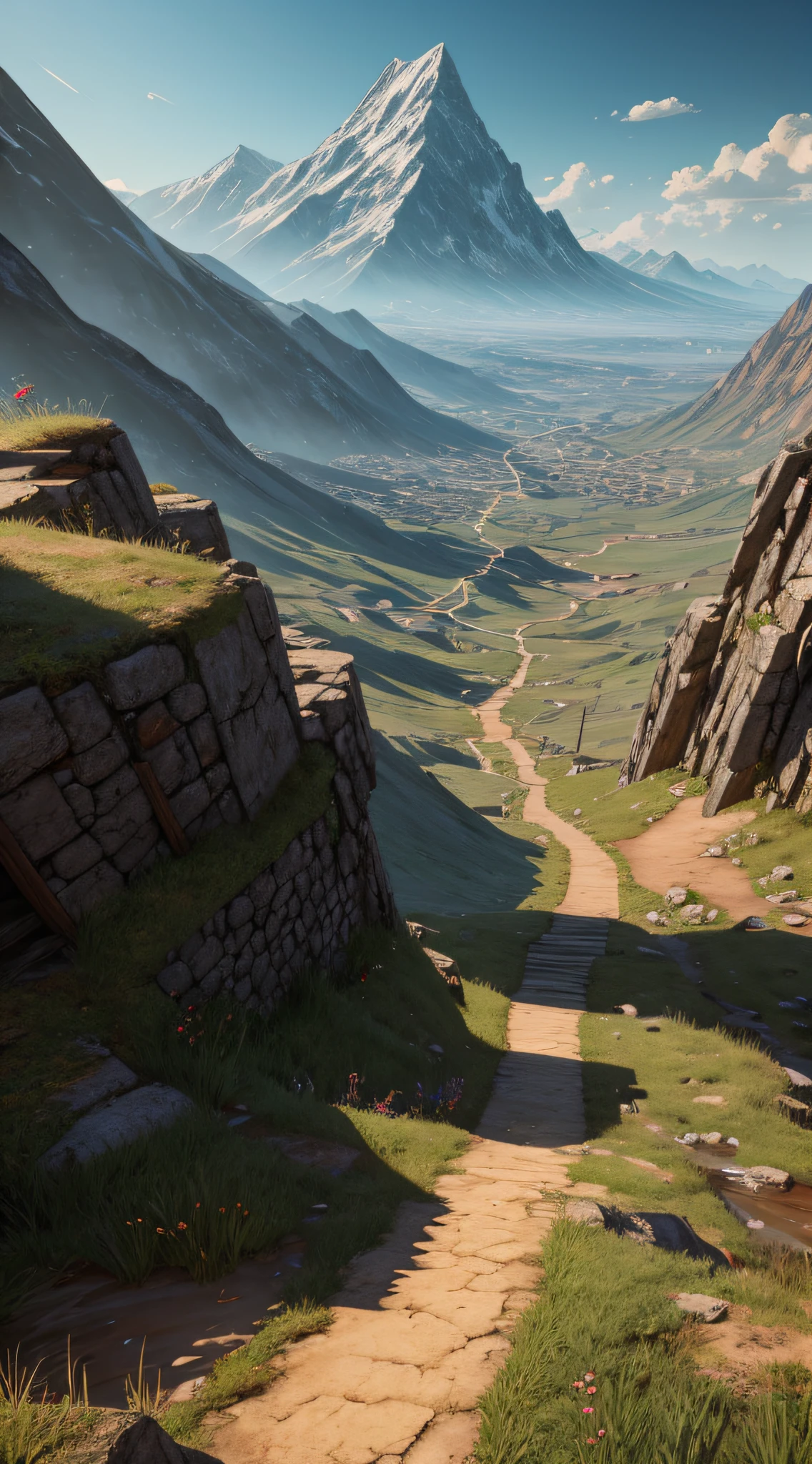 The treacherous path leading to the rumored city of gold.