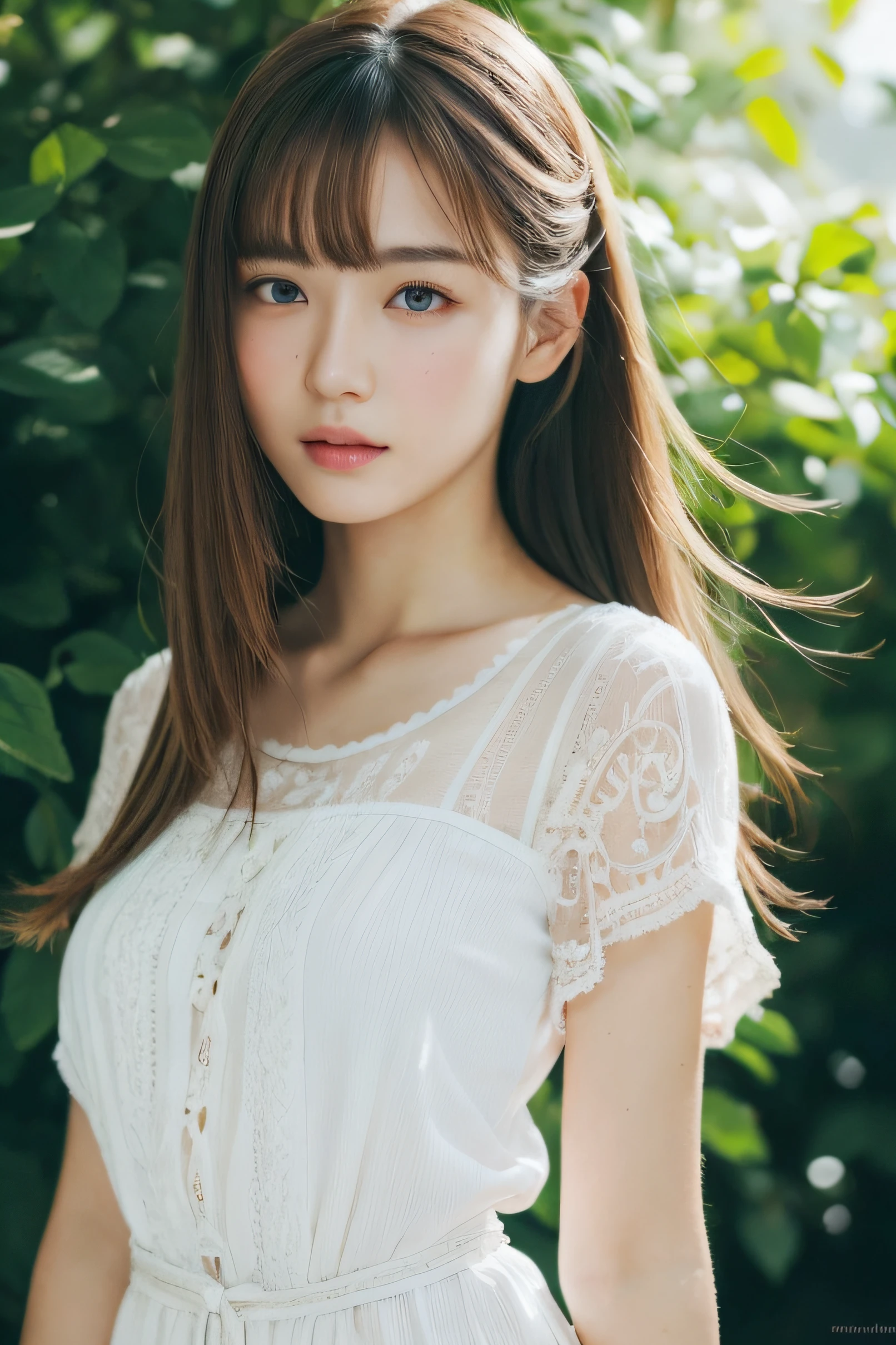 (((​masterpiece))), top-quality, Extremely detailed, Detailed background, Very beautiful girl, japanese, ,  Detailed face, bangs, (Full body:1.3), (random hairstyles :1.2), (Young Face), (Perfect body:1.1), blouse, Summer, in 8K, Wallpaper, amazing, finely detail, Ultra-detailed, 超A high resolution, Extremely detailed, Pure erotic face, extremely detailed eye and face, Beautiful detailed eyes, highly detailed skin, No makeup, (Natural Skin),