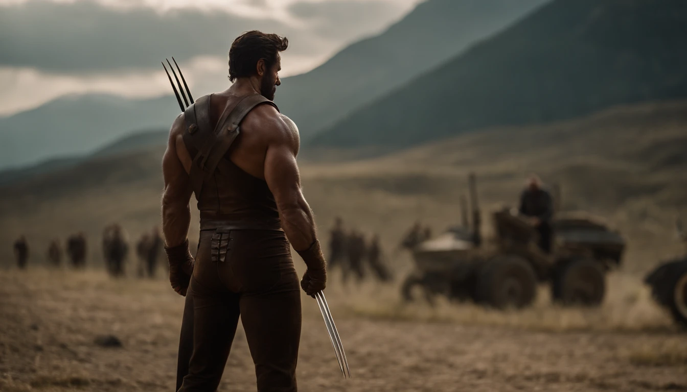 Homem de Ferro, Guerra de fundo Wolverine com as garras