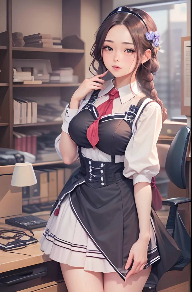 top-quality、Braids、Maids、full bodyesbian、s Office