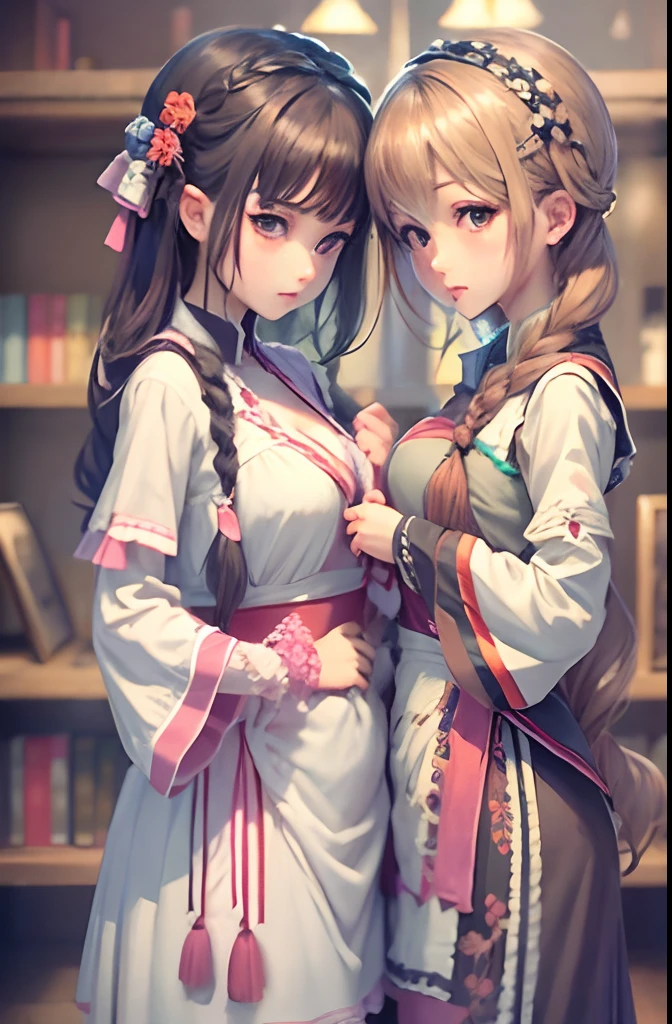 top-quality、Braids、Maids、full bodyesbian、shrines