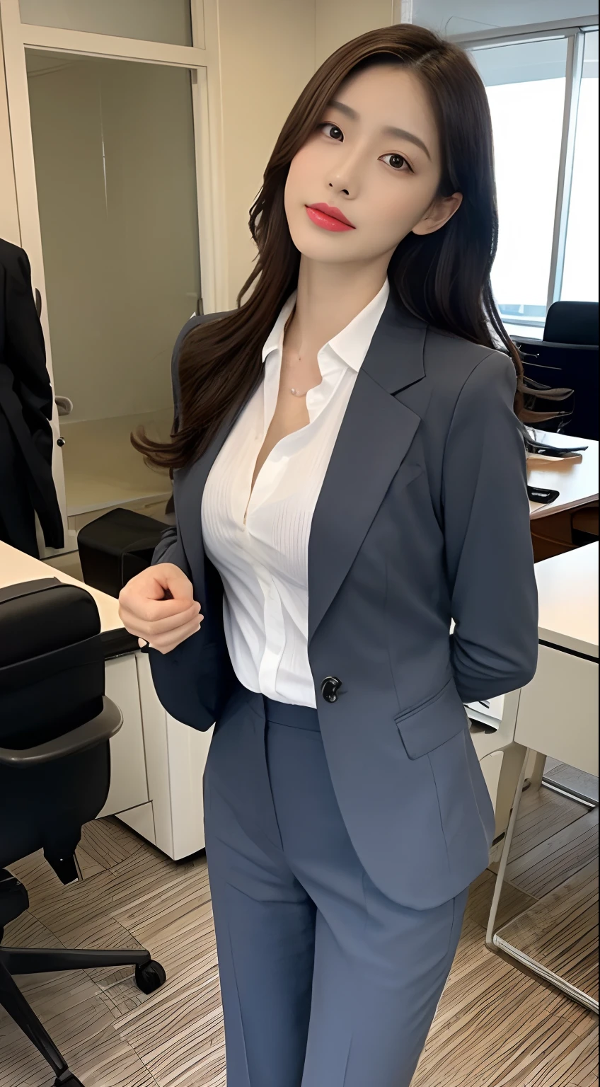 Tall and slender beauty、Beauty in suits、Colossal tits、undershirt、Cool beauty、Career woman、Japan beauties、modeled、tiese,office room,janelas
