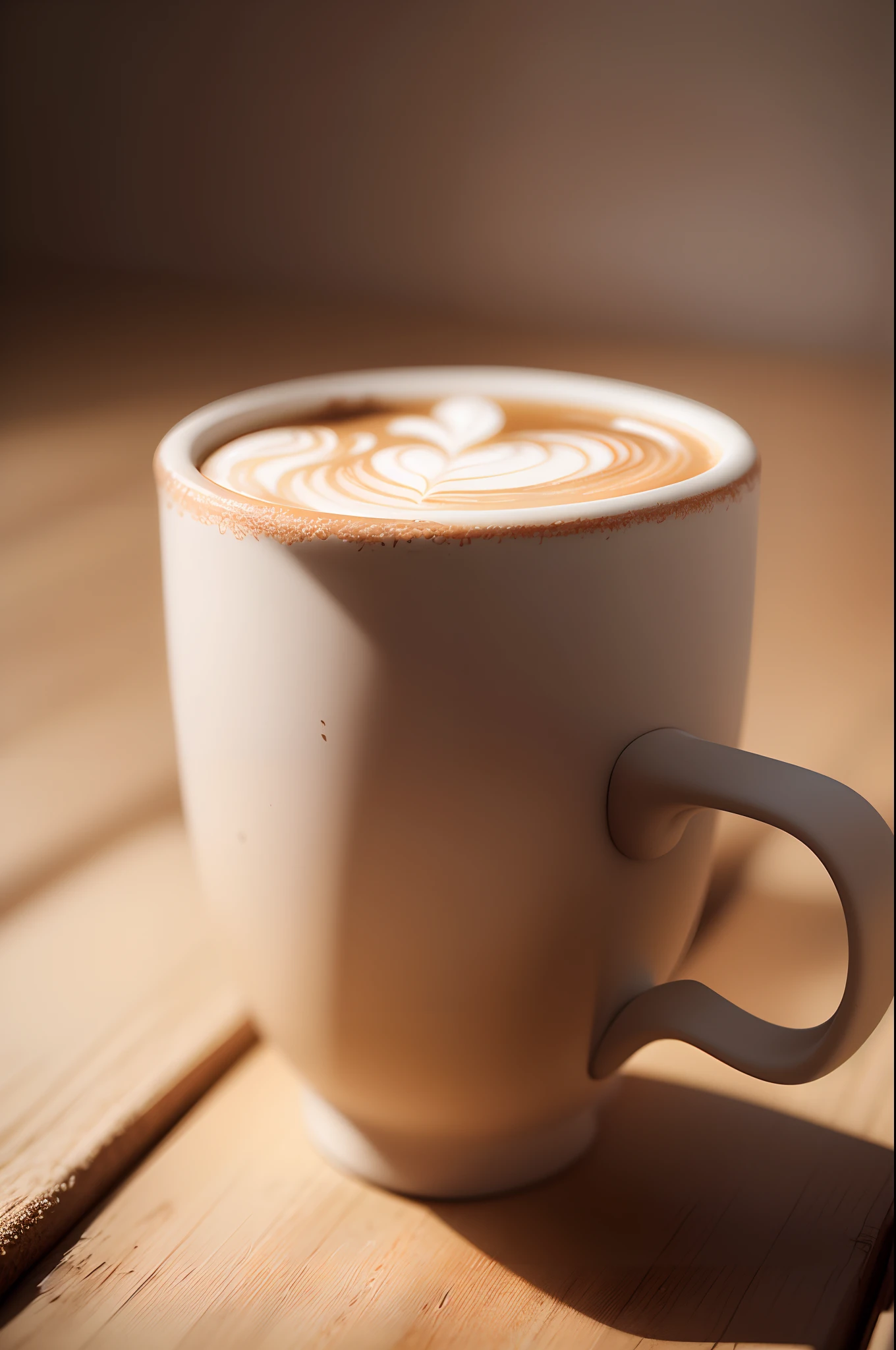 (best quality,4k,8k,highres,masterpiece:1.2),ultra-detailed,(realistic,photorealistic,photo-realistic:1.37), close-up, a cup of coffee, bokeh, f1.8, trending on Instagram, minimalistic, Morandi style