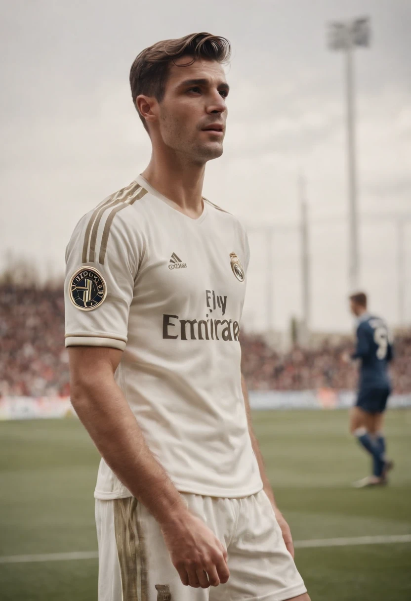 Homem Soccer Player 1950s in Real Madrid