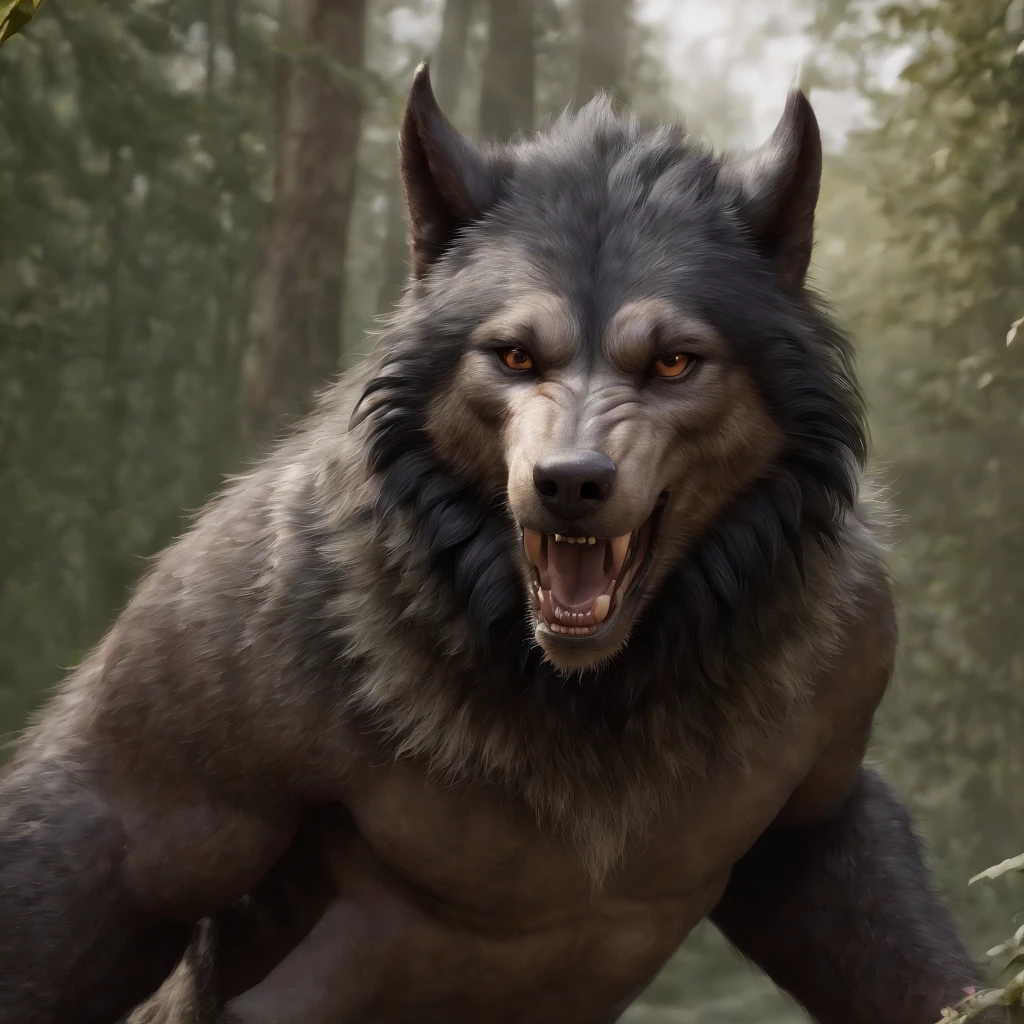 (Professional 3D rendering:1.3) de (Realistic:1.3) foto de arte mais bonita do mundo, Gross characteristics, lobisomem masculino, ((Werewolf epic strong raw fantasy, lobisomem olhar zangado cabelo longo, Pointy ear and fierce expression in dynamic pose, Olhos vermelhos, Fofa, lobisomem, fantastic location, majestoso ambiente desordenado)), corpo inteiro 8k unidade render, action shot, poros da pele, very dark lighting, lua cheia no fundo, lua cheia brilhante, sombreamento pesado, circunstanciado, rosto detalhado, (Vibrando, fotografia realista, Realistic, Dramatic, Escuro, foco nítido, 8k), (Roupas de couro velhas danificadas pelo mau tempo:1.4), ((((Use peles)))), (intrincado:1.4), decadente, (altamente detalhado:1.4), Pintura digital, rendering by octane, art stations, conceito-arte, liso, foco nítido, illustration, germe da arte, (Loish:0.23), Wlop Ilya Kuvshinov, e greg rutkowski e alphonse mucha gracias, (global ilumination, studiolight, light volumetric), chuva forte, floating particles, patife, fantasia, Nosso, Corpo inteiroesbiano, ((Fundo lua cheia e cidade antiga:1.3)),CGSesociedade,art stations