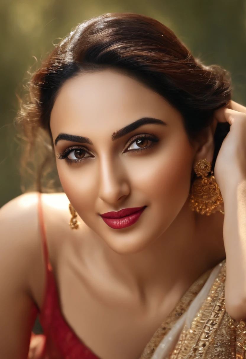 Kiara Advani Realistic Photo High Detail Natural Detail Ultra Realistic Face And Body