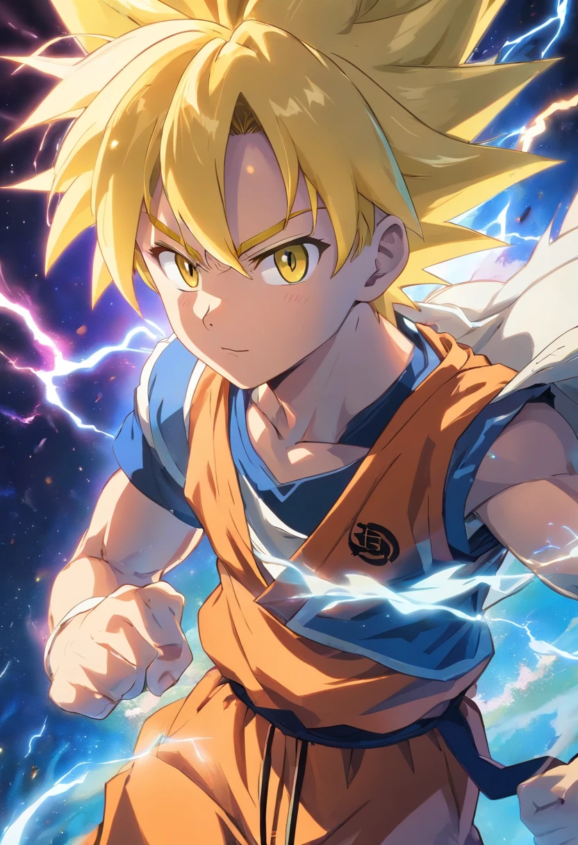 a close up of a cartoon character with a yellow hair, super saiyan, super saiyan 3, going super saiyan, gogeta, super sayan, super saiyan goku, character dragonball, super sayian goku, goku from dragonball z, goku from dragon ball z, dragon ball z style, dragonball z, dragon ball z