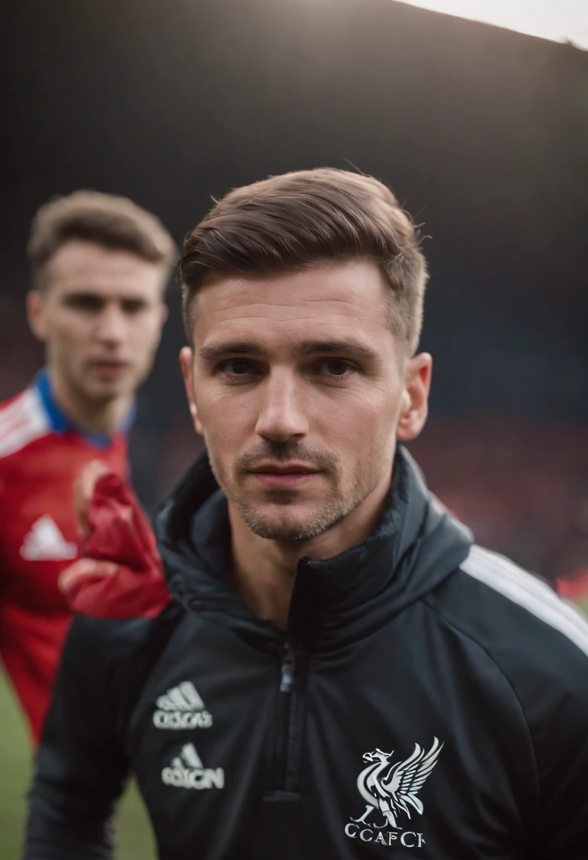 Man Coach Soccer Player, technical in Liverpool