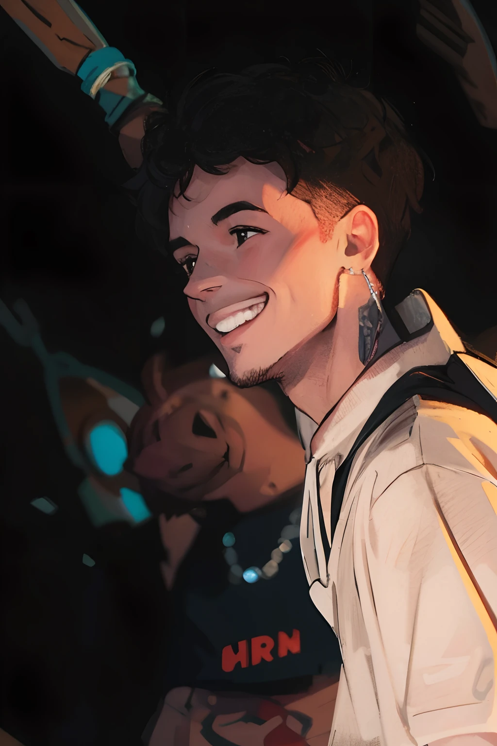 Garoto sorrindo