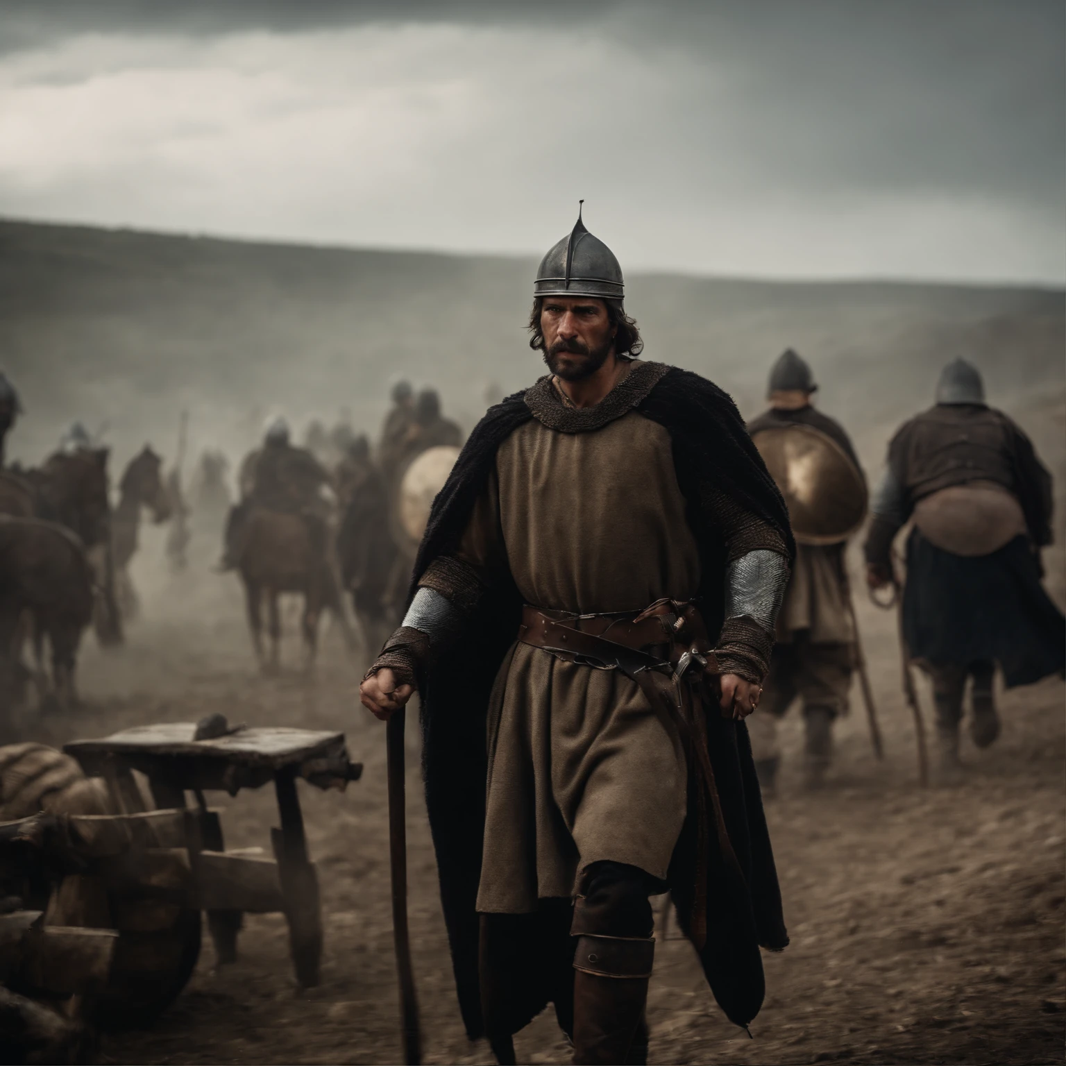 Guerra medieval anos 900, sangue