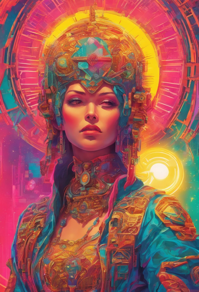 Detailed metallic textures, Intricate ornaments, serene expressions, Vibrant colors, Majestic aura, Traditional Buddhist sculpture, Ripening patina, Contemplative poses, An atmosphere full of incense, Intricate crowns and jewelry, Lotus pedestal, Divine Rays, Spiritual enlightenment, Harmonious composition, Dramatic shadows, Rich symbolism, A timeless masterpiece