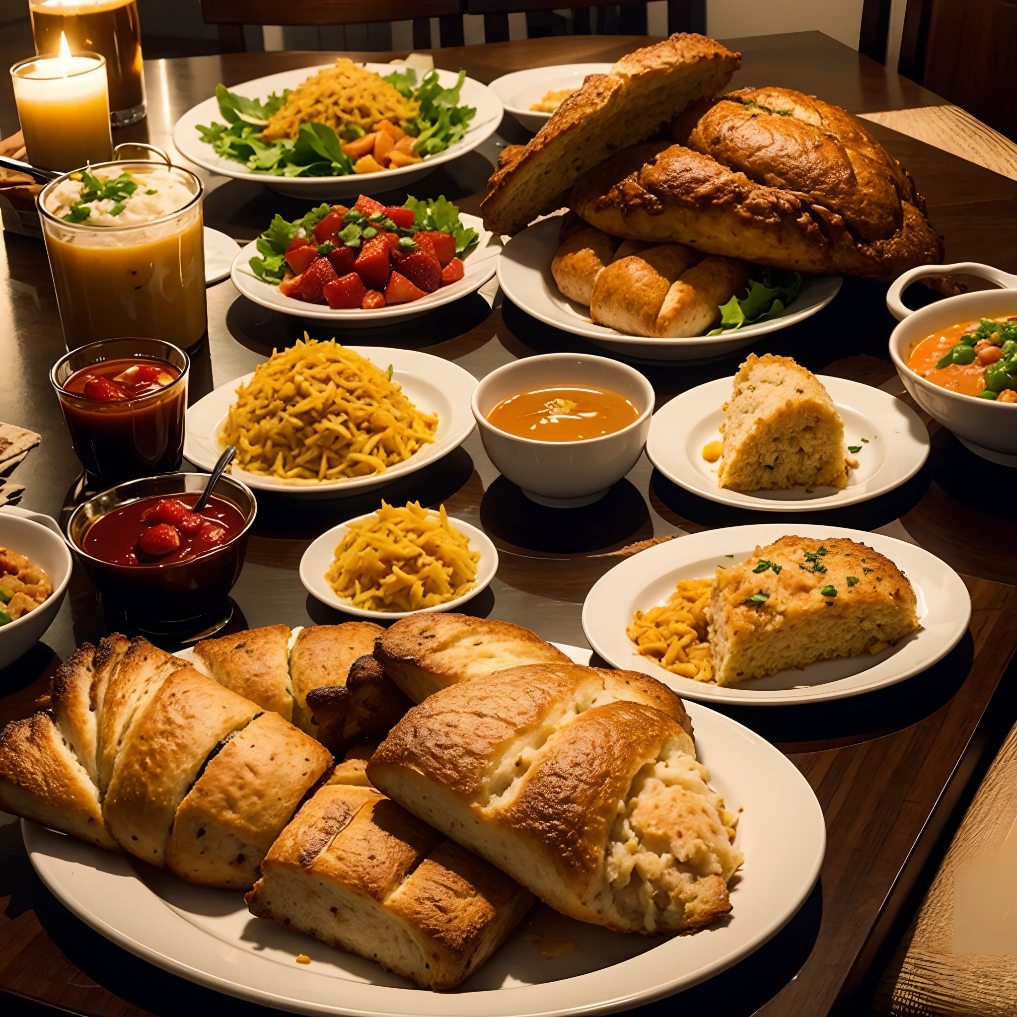 A plate of food