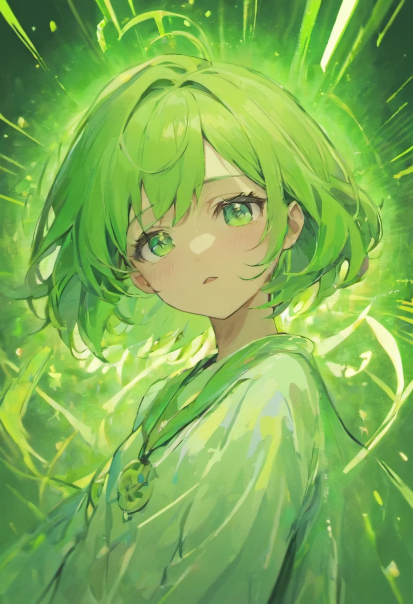 bobcut, Mint hair, angle of view, Color: White/Green, face retouch, Skin chrome, Detailed, Network enhancement, Artistic, the scientist, Hypnotist, Sexy, full bodyesbian, Hypnotist, model, Athletic trainer,