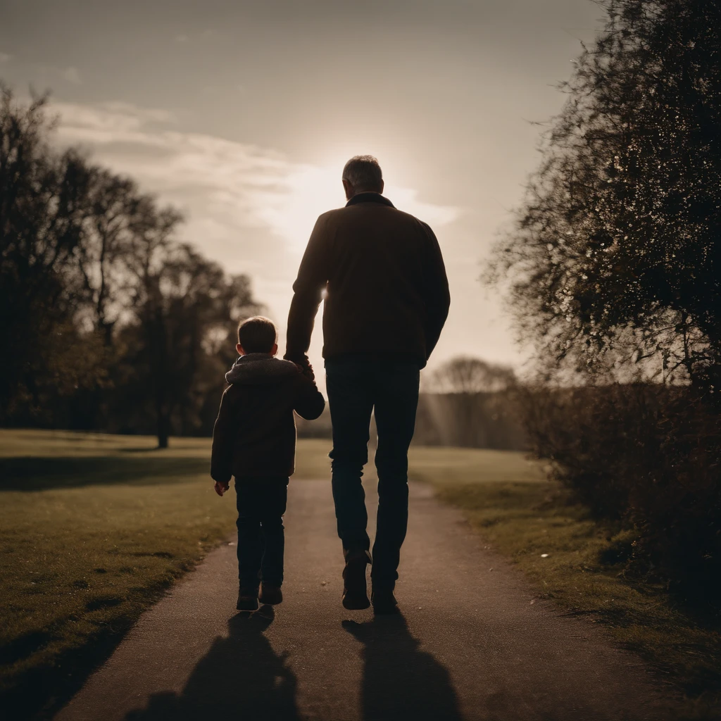 Portrait of a father