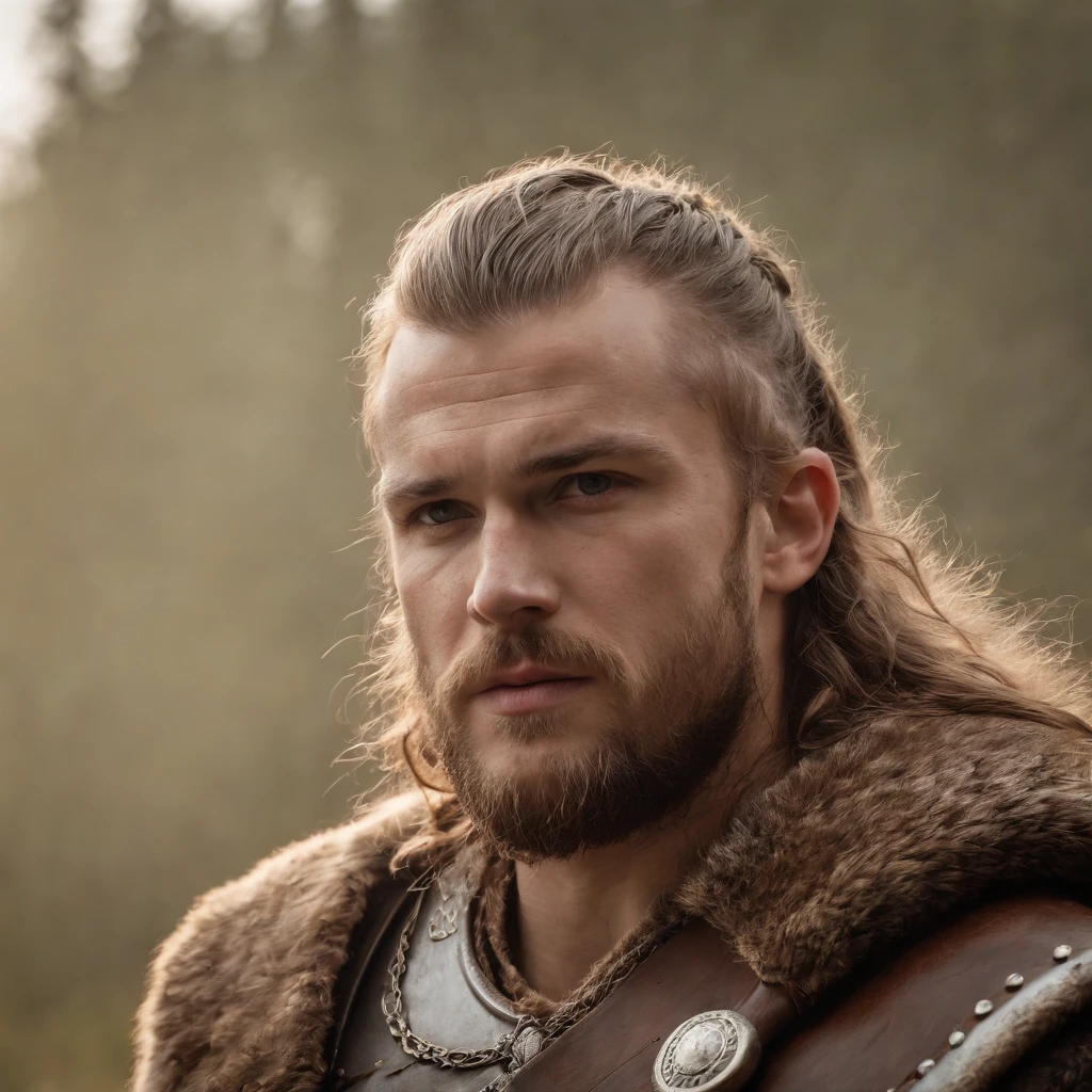 Homem loiro, viking