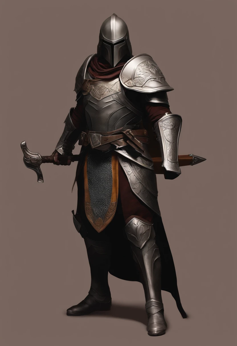 asculino humano, arte detalhada do personagem, design detalhado de personagens, arte conceitual detalhada de corpo inteiro, inspirado em Andor Basch, Spartan and Templar aesthetics, d & d estilo retrato de corpo inteiro, Retrato de personagem DND de corpo inteiro, single character concept art