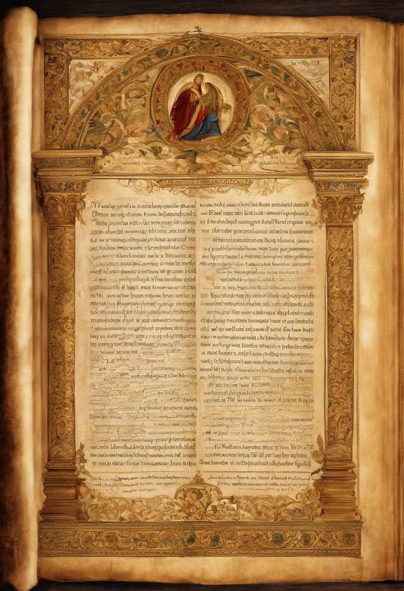 "Por favor, create a high-definition image of the Holy Bible that captures the reverence and spiritual significance of this holy book. The image should convey the historical and religious importance of the Bible, apresentando-a de forma digna e respeitosa. Use soft lighting to highlight cover and page details, enfatizando sua textura e envelhecimento, if applicable. Position the Bible in an environment that evokes a sacred environment, como uma prateleira de madeira em uma biblioteca antiga ou um altar iluminado. As cores devem ser sutis e a tipografia, Apresente-se, deve ser elegante e discreta. The image should inspire a sense of reverence and spiritual connection to the words and teachings contained in the Holy Bible."
