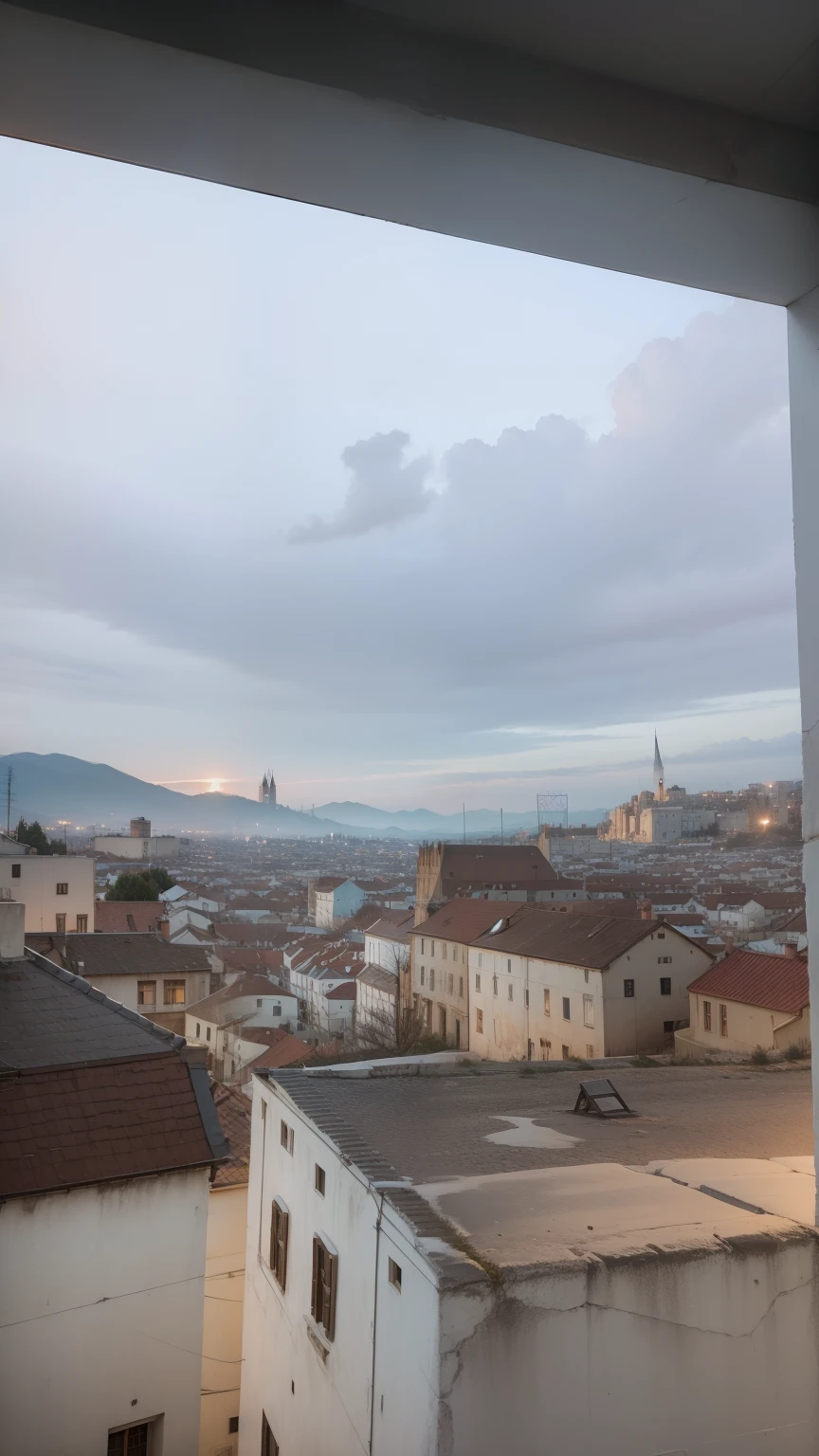 beautiful sky old  city sunset 8k 4u