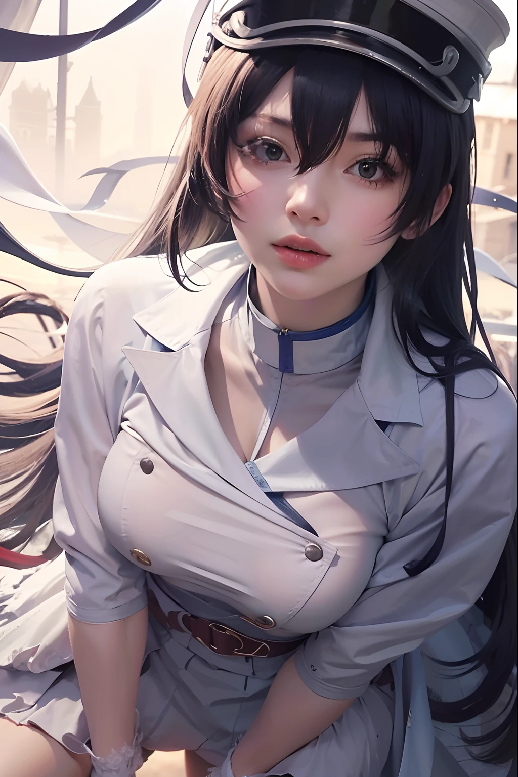 masutepiece, (Best Quality:1.4), Realistic, extremely detailed CG unified 8k wallpaper, ighly detailed, High-definition raw color photos, professional photograpy, Realistic portrait, Cinematic Light, Beautiful detailed, 1girl in, (Naked:1.5), Beautiful big breasts, breasts details, Exposed breasts, (cleavage of the breast:1.2), (Fine face:1.2), Close up of a girl in Beautiful clothes with wide open front, Bare shoulders, (transparent Beautiful clothing with a wide open chest:1.4), open chest wide, Undress、No bra, , (cameltoe details), Outdoors, high intricate detailed, float, cum on, Sense of truth, beautiful landscape forest, castle, sexy lighting,