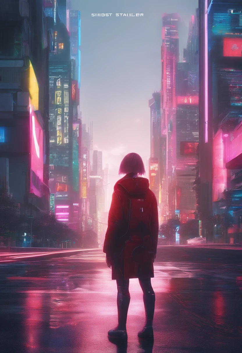 redshift style 35mm f2, daytime, cyberpunk city neo tokyo, neo hong kong, ghost in the shell, cinematic lighting, volumetric lighting, criminals lingering, (high contrast:1.2), reflections, 8k, hyperrealistic, focused, incredible detail, unreal engine 5, cinematic, octane render, ray tracing, landscape, detailed simon stalenhag landscape