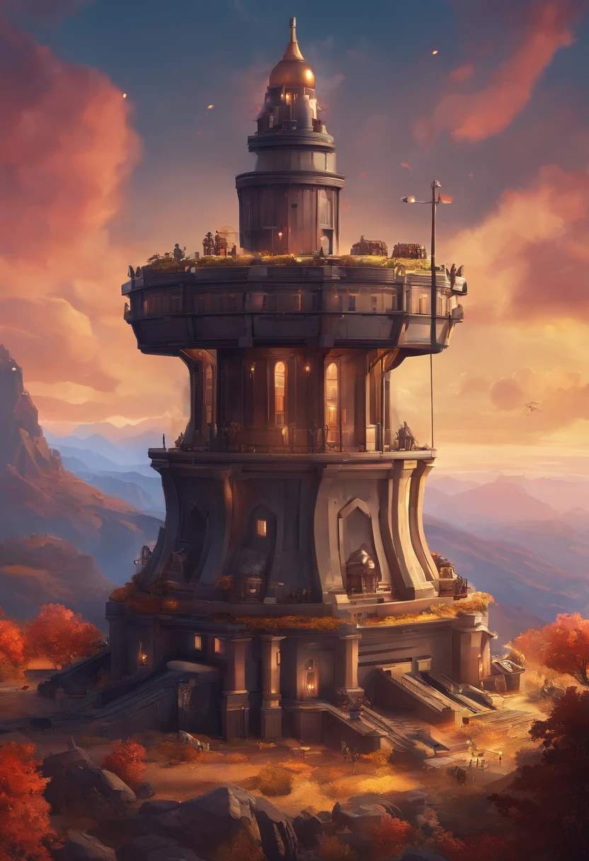 isometric, tower defense game, machine gun turret