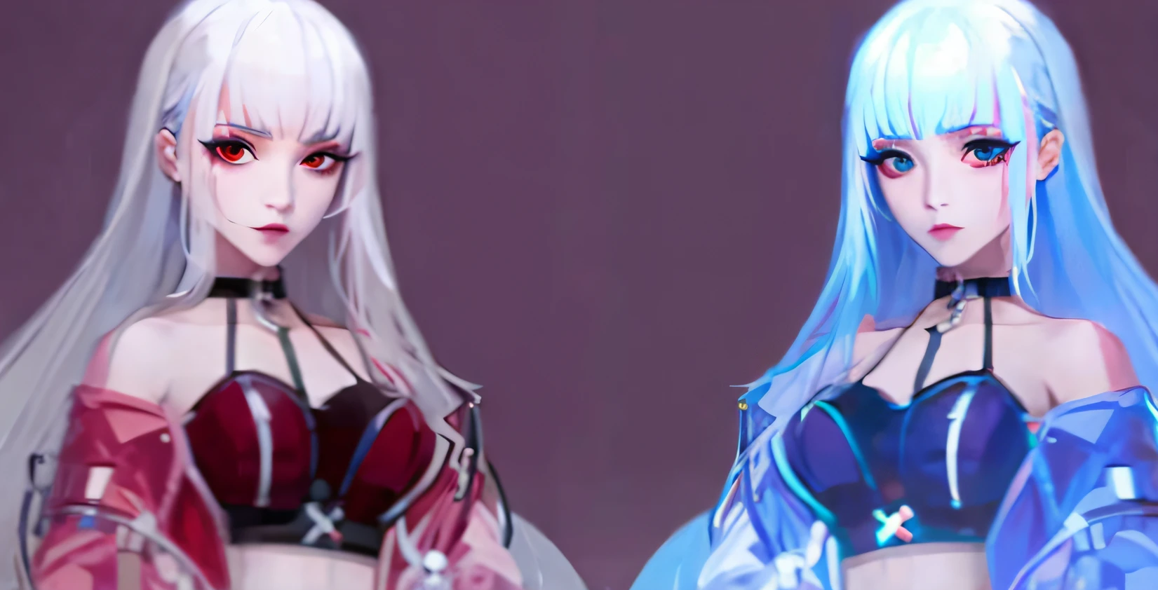 2 Anime Vampire Girl