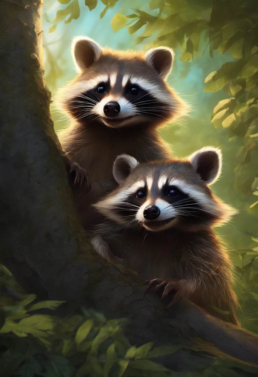 Anime Dead Raccoons