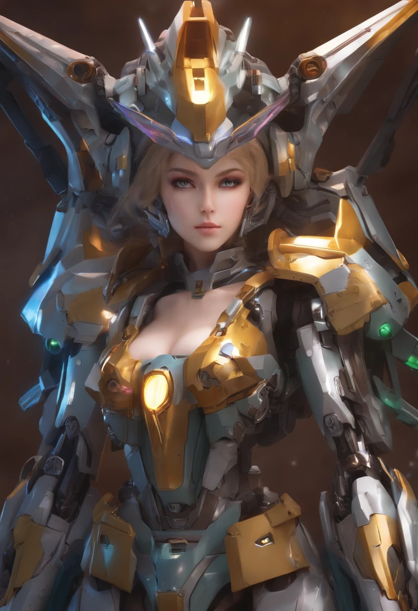 Mechanical Gundam Pretty Girl Elf