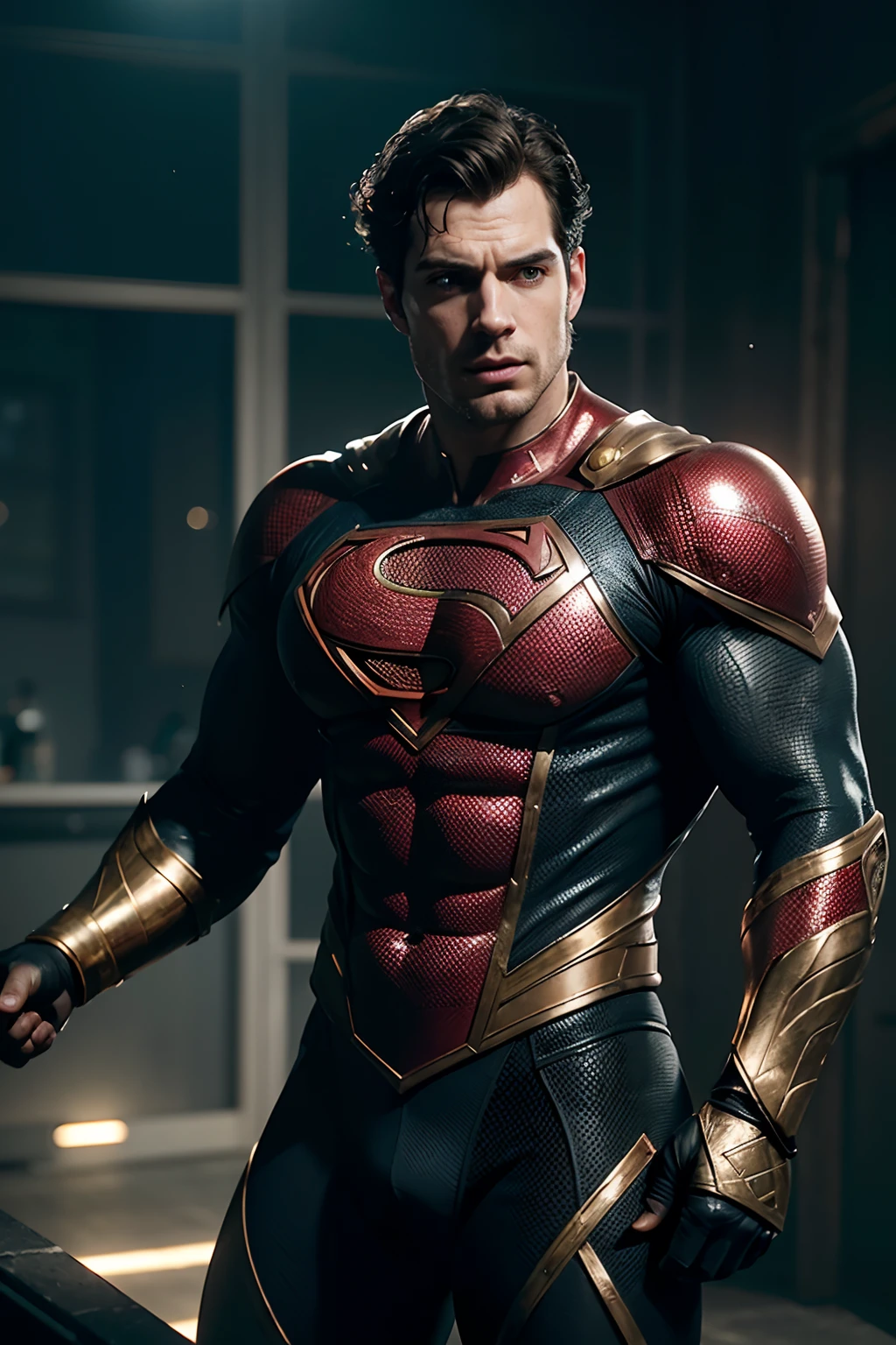Henry Cavill as Homelander from the comic the boys, wearing Homelander costume, glowing lights, (dynamic pose), (hyper realistic:1.4), (realistic:1.3), (best quality real texture skin), full body, (Cinematic Light), highly detailed skin, skin pores, (highly detailed face:1.1), (highly detailed eyes:1.1), realistic pupils, (perfect anatomy:1.1), (perfect proportions:1.1), (photography:1.1), (photorealistic:1.1), volumetric lighting, dynamic lighting, real shadows, (highres:1.1), sharp focus, daylight, (realistic, hyperrealistic:1.4), intricate, high detail, dramatic, subsurface scattering, big depth of field, vivid, polished, sharpened, ((full Sharp)), (extremely absurdres),8k hdr