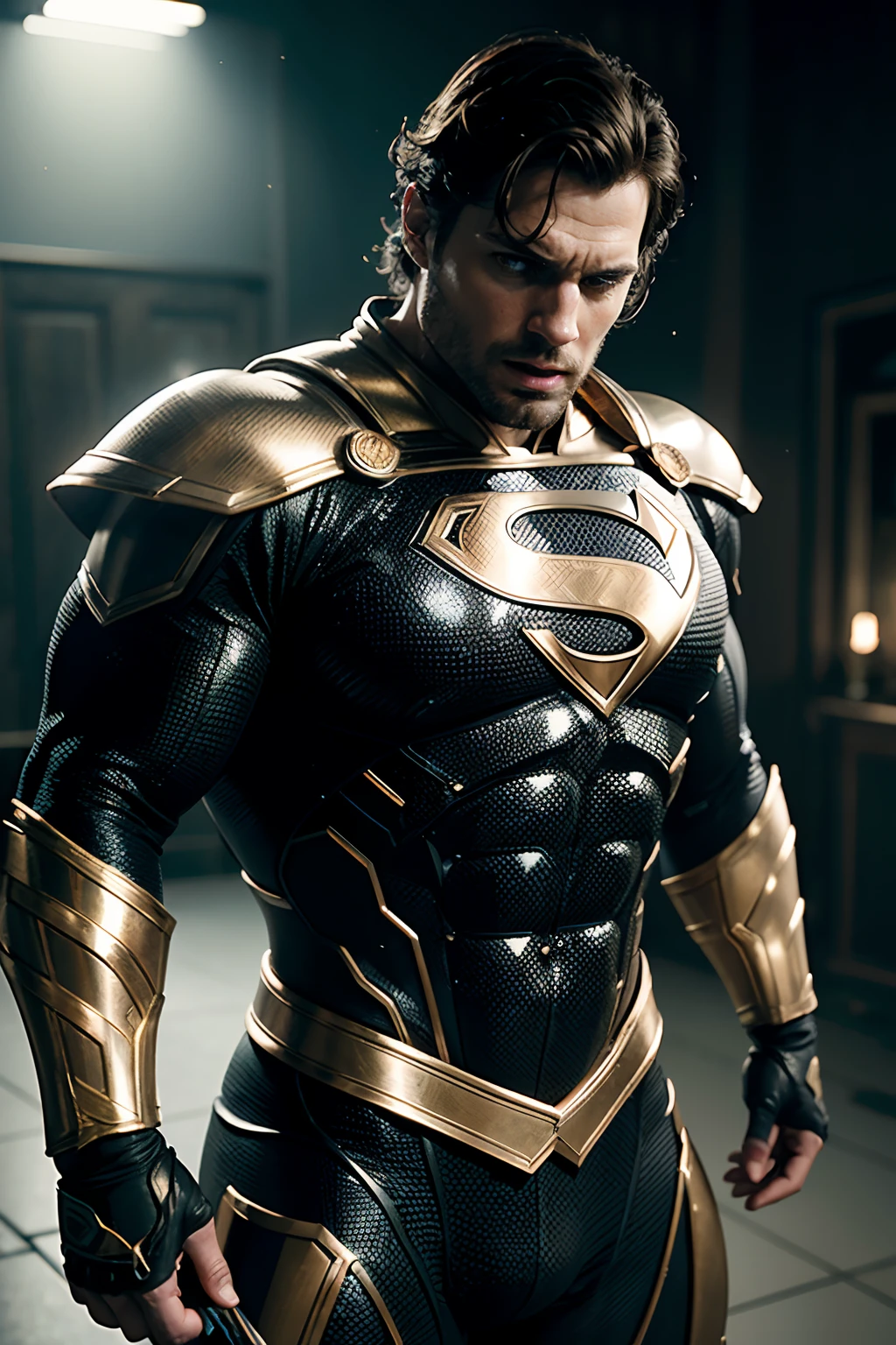 Henry Cavill as Homelander from the comic the boys, wearing Homelander costume, glowing lights, (dynamic pose), (hyper realistic:1.4), (realistic:1.3), (best quality real texture skin), full body, (Cinematic Light), highly detailed skin, skin pores, (highly detailed face:1.1), (highly detailed eyes:1.1), realistic pupils, (perfect anatomy:1.1), (perfect proportions:1.1), (photography:1.1), (photorealistic:1.1), volumetric lighting, dynamic lighting, real shadows, (highres:1.1), sharp focus, daylight, (realistic, hyperrealistic:1.4), intricate, high detail, dramatic, subsurface scattering, big depth of field, vivid, polished, sharpened, ((full Sharp)), (extremely absurdres),8k hdr