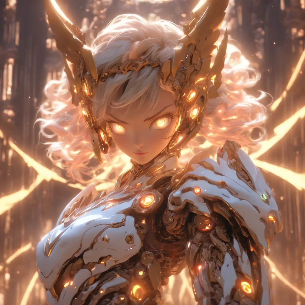 (Cowboy shot:1.2),(Wide Angle Shot), (Long Shot:1.3), (Intricate details:1.4), (Masterpiece) , ((Anime Robot, Beautiful Golem, ((White Skin)), Angel, 1girl, Magic)), (Perfect Aesthetic Eyes:1.3) , (Detailed Eyes) , (Halo:1.2) , (Elden ring:1.3), (Mechanical Wings), (Wings:1.3), Glowing, Twintails Hair, Multicolored Hair, (Perfect Hands:1.1), (Anatomically Correct Body:1.4), (Perfect Face), Majestic Guardian Knight | Ultra Detailed Robotic Armor | Cinematic Lighting | Intricate filigree metal design | 16k | Unreal Engine 5 | Octane Render | 3d, (anatomically correct :1.4), (In the Holographics Hyperspace Metaverse 50mm, Ultra Detailed, Fantasy Background, Blush, Solo), (Fighting Stance:1.3), (Magic circle:1.3), Lightning Effect, (Ray Tracing), Show Your Ability A.I., (Glowing Eyes) , (Particles Glowing) , 16k Wallpaper, Robot Female,
