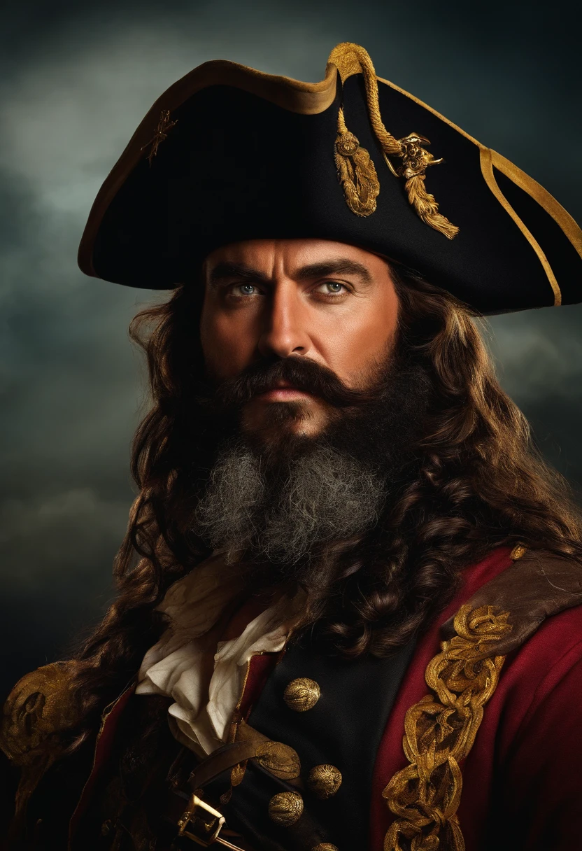 Blackbeard, also known as Edward Teach, was a fearsome pirate from the Golden Age of Piracy