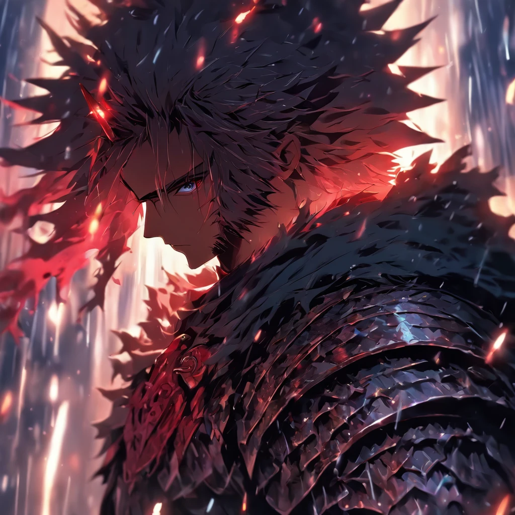 a close up of a person holding a sword in the rain, blood knight, fantasy knight, 8k high quality detailed art, badass anime 8 k, from arknights, evil knight, gothic knight, dark souls art style, arknights, fallen knight, knight armored in red, 4k fantasy art, epic fantasy digital art style, 8k fantasy art