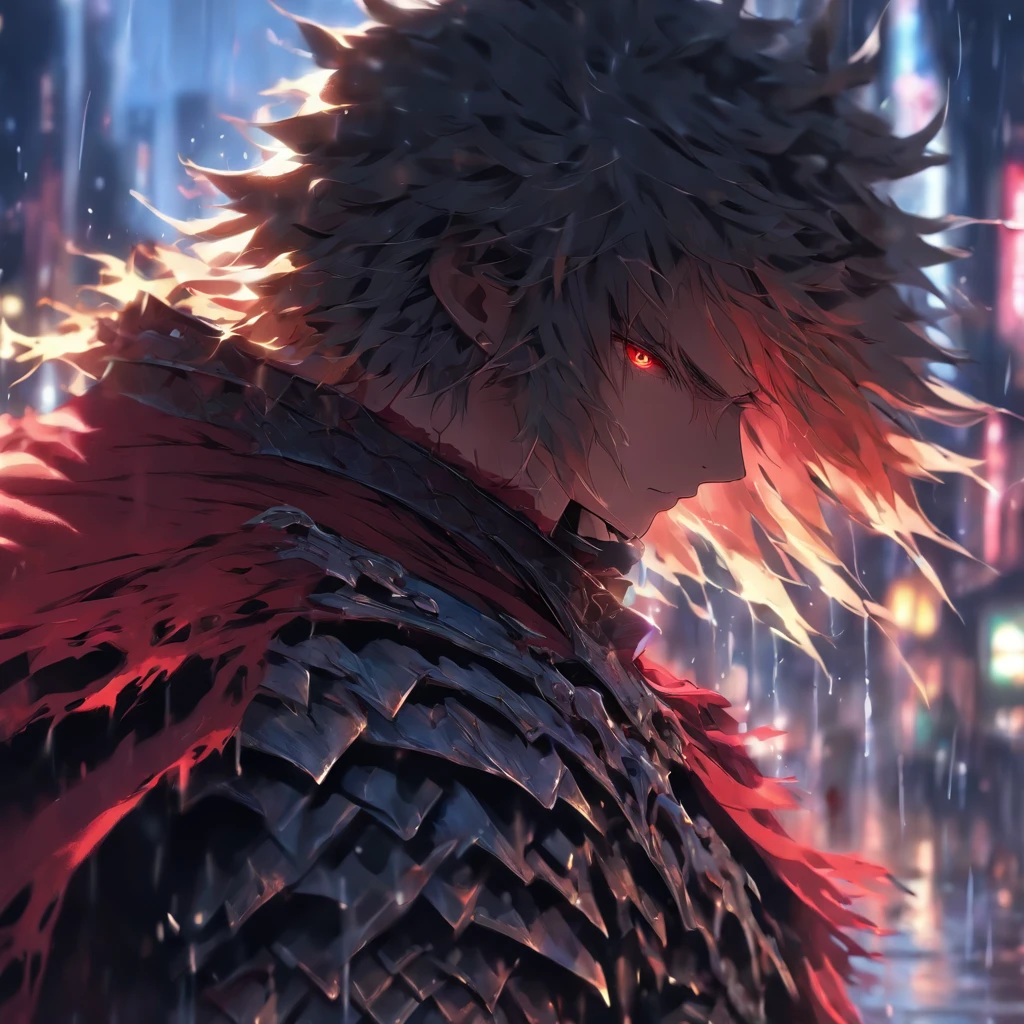 a close up of a person holding a sword in the rain, blood knight, fantasy knight, 8k high quality detailed art, badass anime 8 k, from arknights, evil knight, gothic knight, dark souls art style, arknights, fallen knight, knight armored in red, 4k fantasy art, epic fantasy digital art style, 8k fantasy art