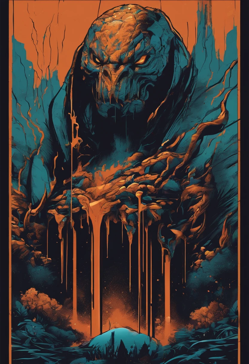video game vector graphic Dripping, incredibly high
details, 16k, t-shirt design, incredibly Brillant dripping
high details --v