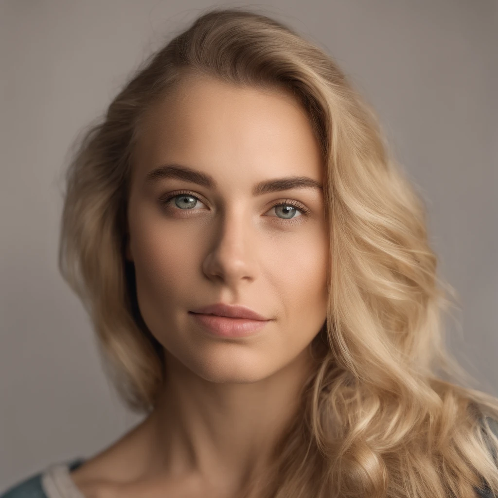 ultra face close up, face up,1Girl 18 years old, nur, Lange Haare, Blick auf den Betrachter, blonde hair, blaue Augen, Schmuck, Halskette, schulterfrei, pullover, lips, realistisch, Nase, Flirten mit der Kamera, close up shot, realism, detailed eyes, skin imperfection, fine small freckles, natural, without reflection and shadow on the face, without glare, ultra high face texture, colours, realism, 8K, natural, big lips, full lips, hyper detailed photo, photorealistic
