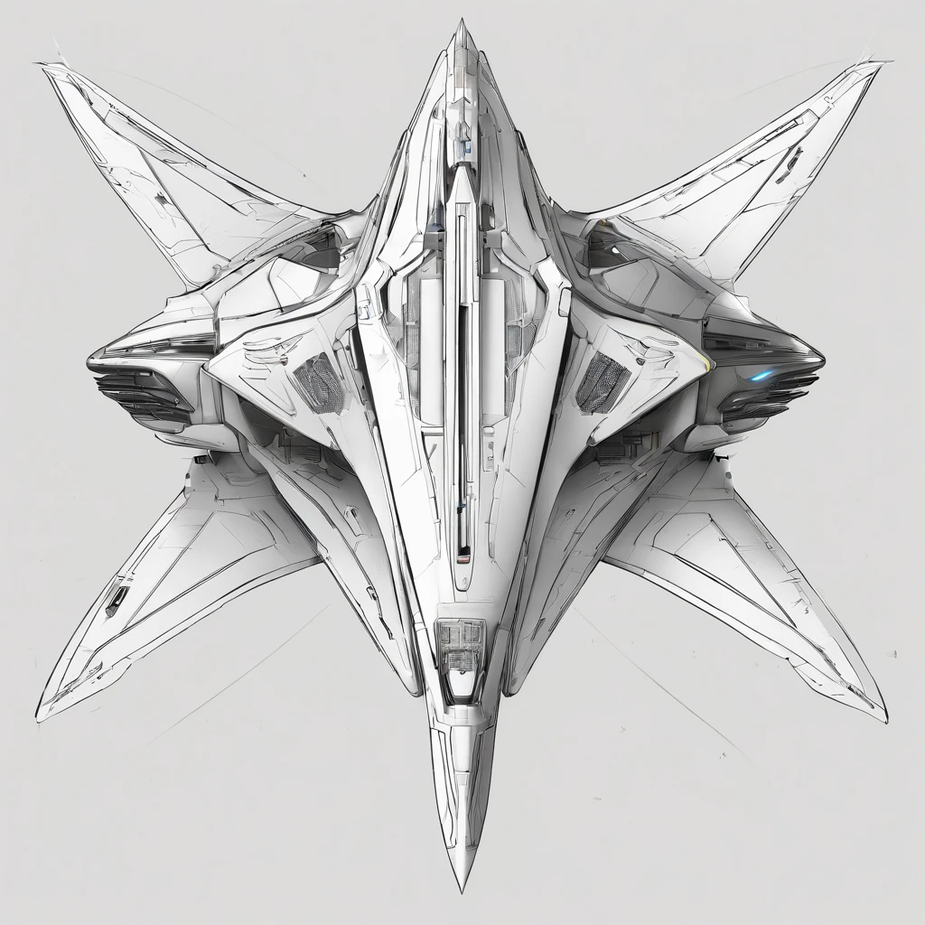 Manta rayfish-like spacecraft design with metal delta-down wings, plastic, its design has beautiful, delineated delta wings curved downwards in a futuristic 12K way, Futuristic design in the style of Star Wars and Star Trek