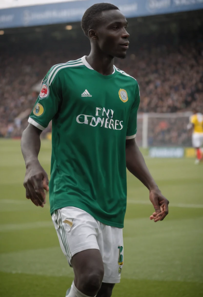 Homem soccer player Senegal, 20 anos, in Leicester city