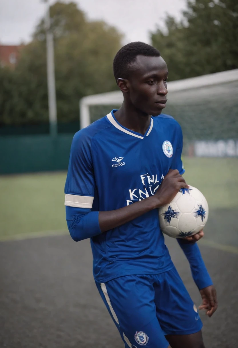 Homem soccer player Senegal, 20 anos, in Leicester city