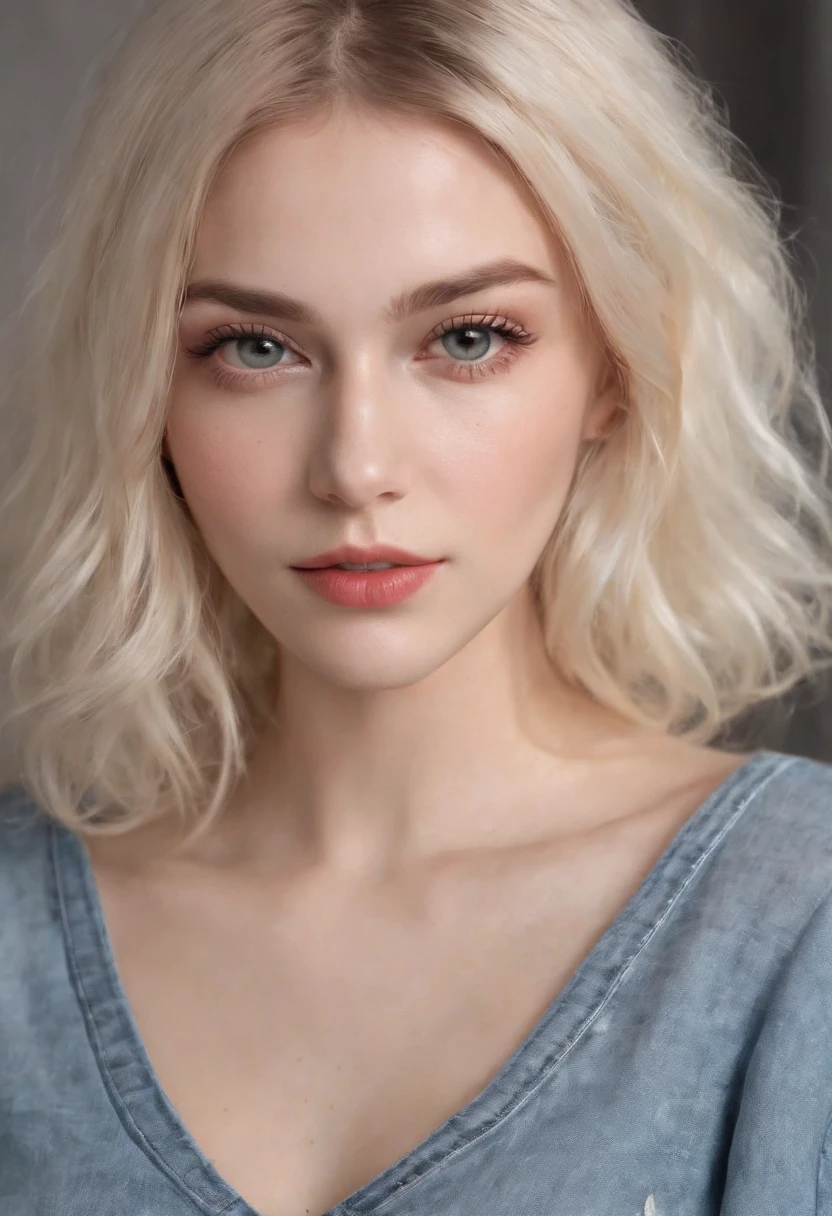 (((young beautiful girl, ultra detailed, official art, unity 8k wallpaper, (fashion magazine cover:1.3), BREAK denim mini skirt, graphic tee, combat boots, mandala))) ultra face close up, face up,1Girl 18 years old, nur, Lange Haare, Blick auf den Betrachter, blonde hair, blaue Augen, Schmuck, Halskette, schulterfrei, pullover, lips, realistisch, Nase, Flirten mit der Kamera, close up shot, realism, detailed eyes, skin imperfection, fine small freckles, natural, without reflection and shadow on the face, without glare, ultra high face texture, colours, realism, 8K, natural, big lips, full lips, hyper detailed photo, photorealistic
