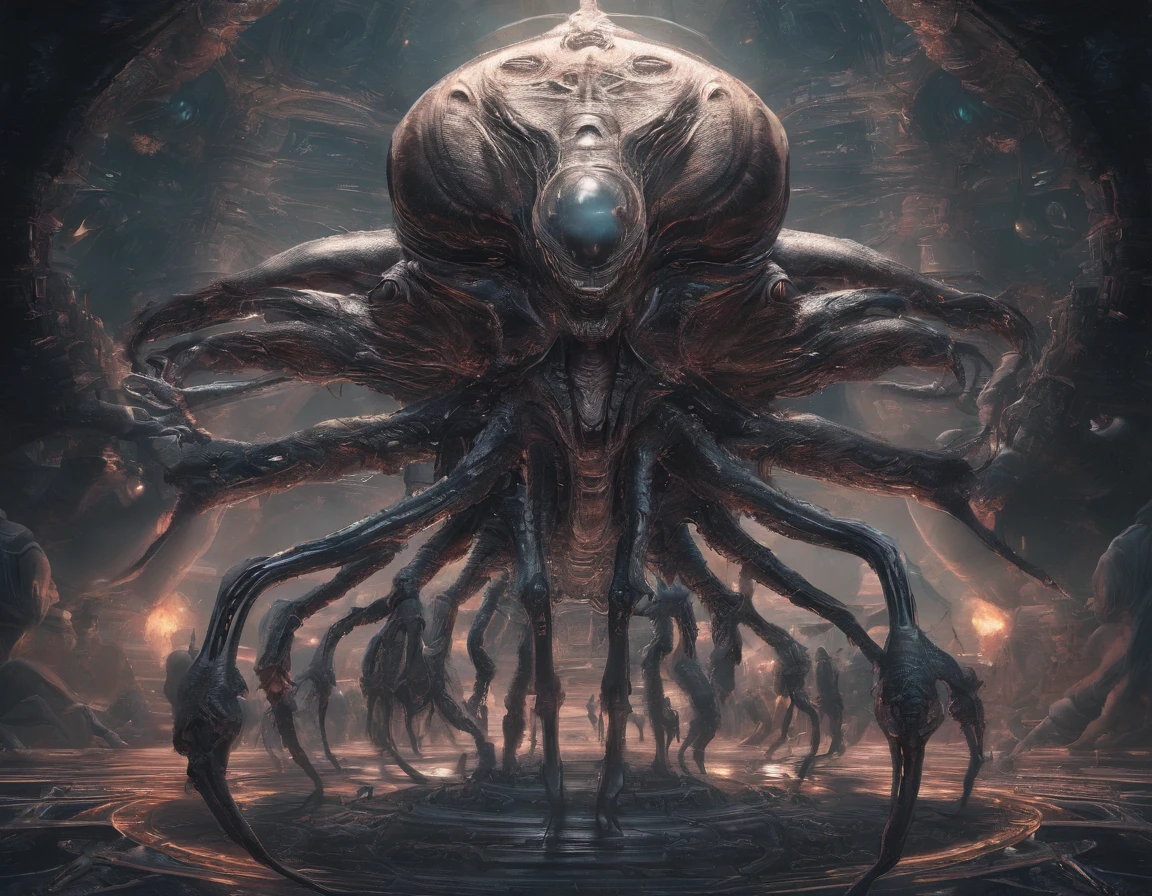 multiple eyes, multiple hands, multiple legs , mutliply , magic madness, fantasy amalgamation,