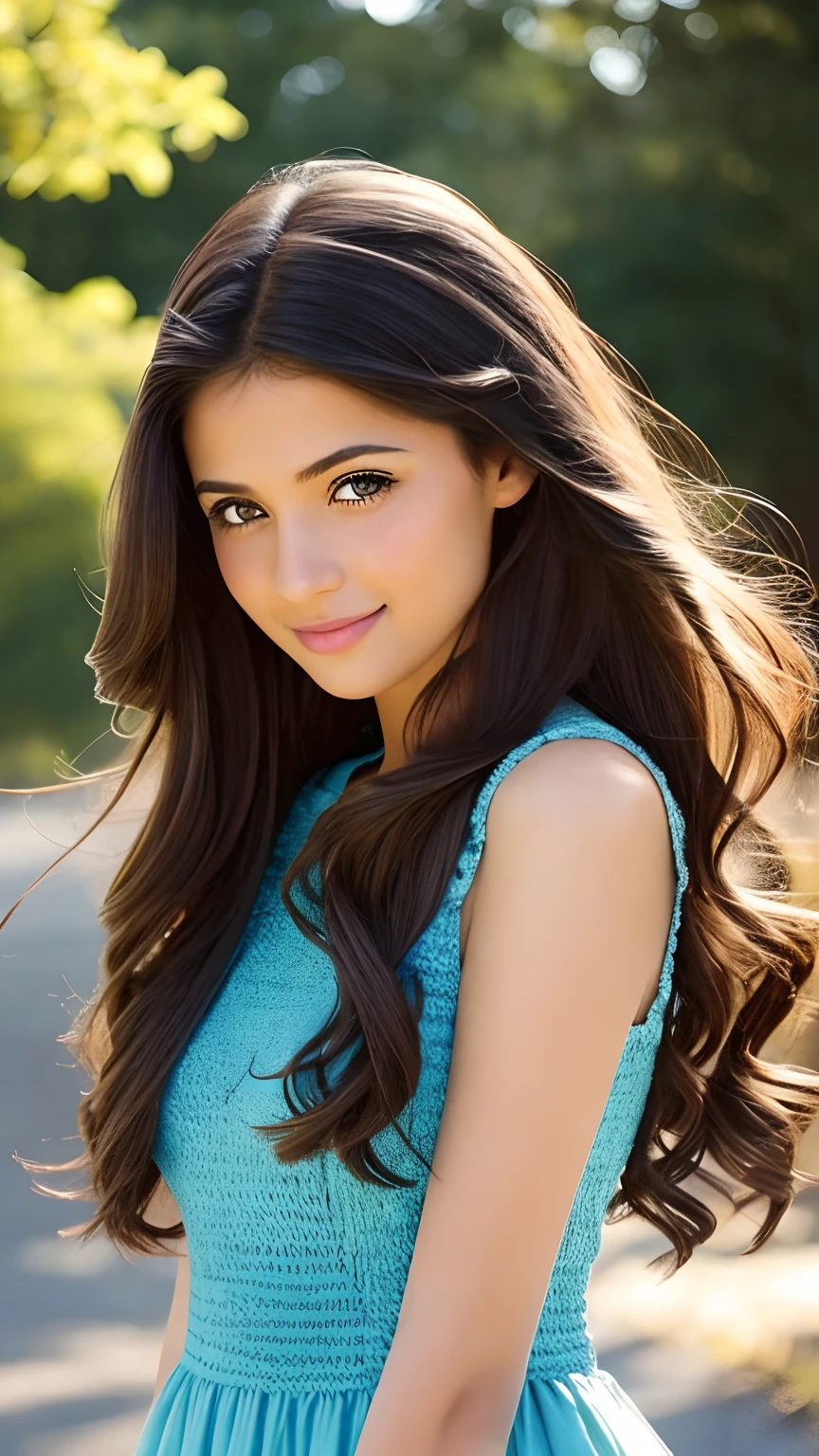 Una chica con lujo, Cabello largo y rubio, que parecen descender suavemente por su espalda, creando un look sofisticado y femenino. Son suaves al tacto y brillan con reflejos multicolores cuando se exponen a la luz solar.
Un elemento importante de su imagen es un vestido azul, que enfatiza su gracia y le da ligereza. El vestido envuelve su figura, giving the impression of a nymph flying in the wind.
Sus ojos, Profundo y misterioso, como si reflejaran todo el azul infinito del cielo. They are decorated with, black eyelashes, giving your look intrigue and magic.
A radiant smile always accompanies your face, Bringing warmth and joy to everyone around you. She epitomizes natural attractiveness and warm kindness..
This girl is a real source of inspiration, Preferir un estilo de vida activo y paseos por la naturaleza. Radiates tranquility and harmony, Como si la naturaleza misma.