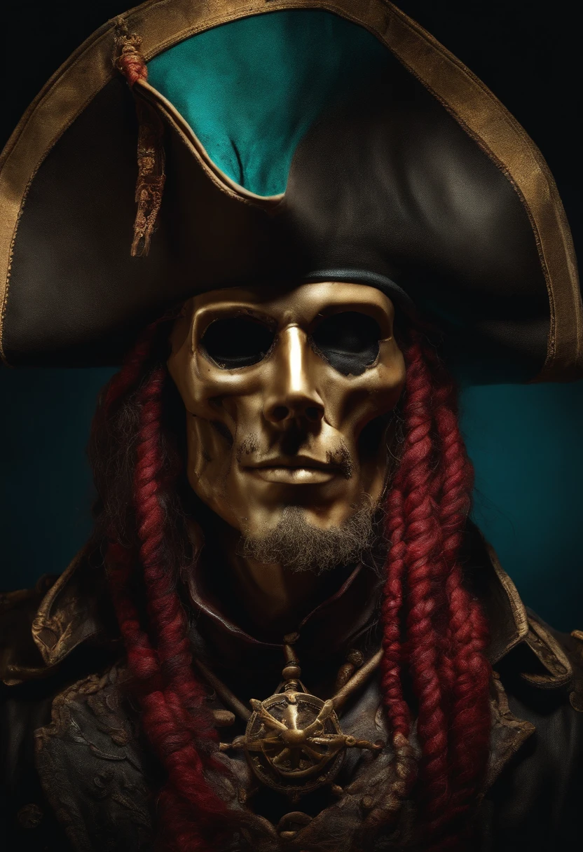 Pirate's severed head warning