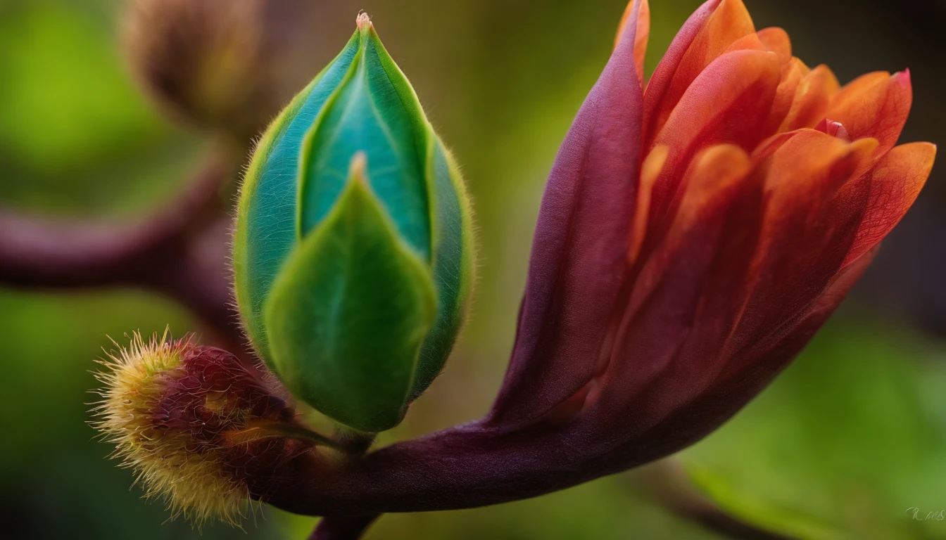ProfetaA plant growing from a seed, emphasizing creation according to species. Elias