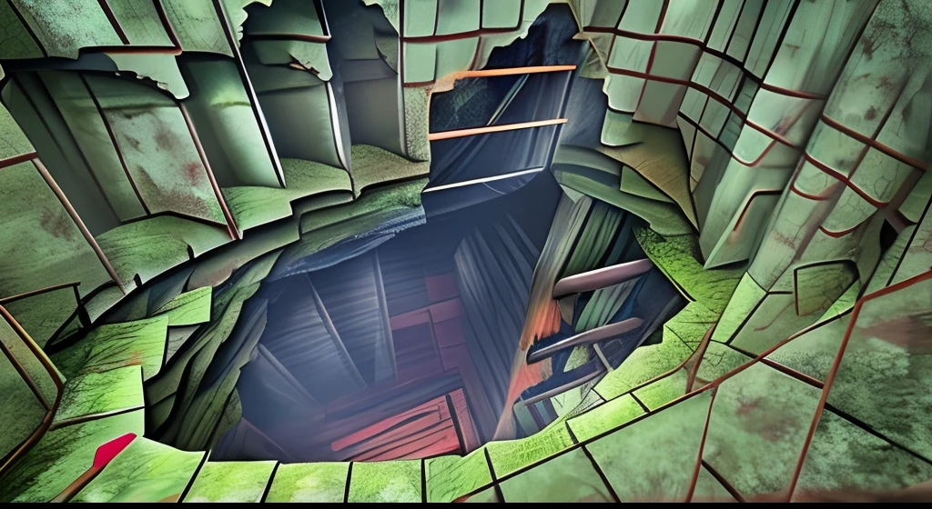 The abandoned mine is a place of mystery and danger, onde apenas os mais corajosos e habilidosos podem esperar sobreviver e emergir com o poder e a riqueza que ela promete. The secrets of the Shadow Mine await those who dare to challenge it. (dentro da mina,